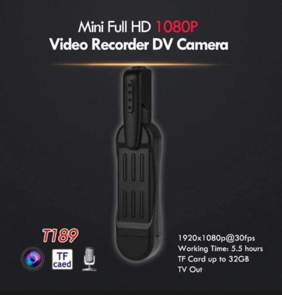 🎥Mini camara espía 1080P HD