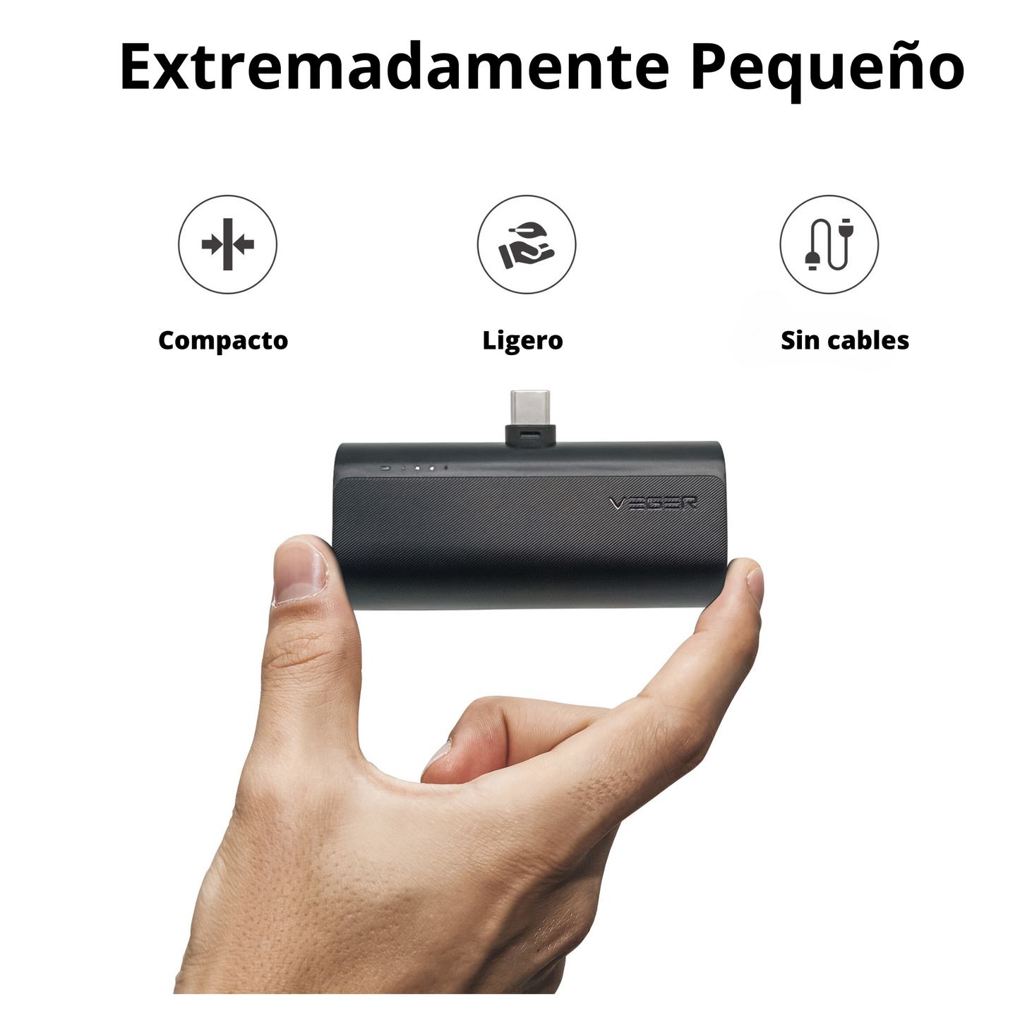 Power Bank Cargador Portátil Tipo C