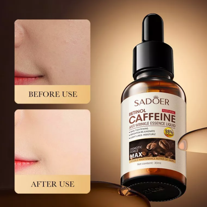 Serum Retinol y Cafeina Rejuvenecimiento