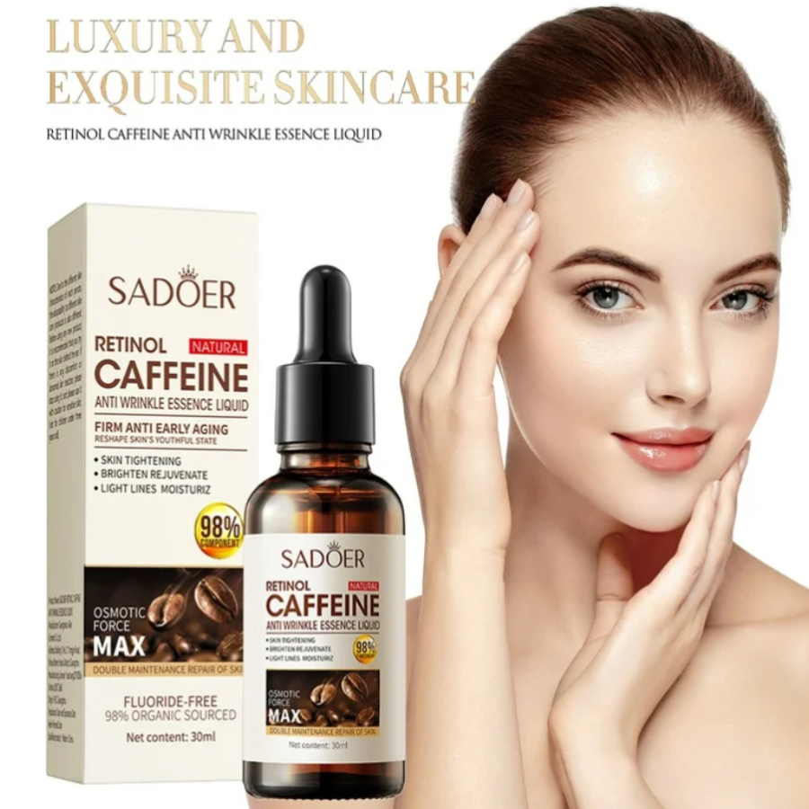 Serum Retinol y Cafeina Rejuvenecimiento